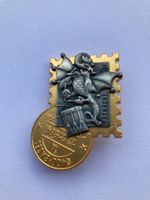 Basler Fasnachtsplakette Gold 1984