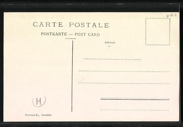 Cartoline postali: Zermatt, Strassenansicht mit Haus Melchi – Usato da Berlin venduto da bartko-reher 1