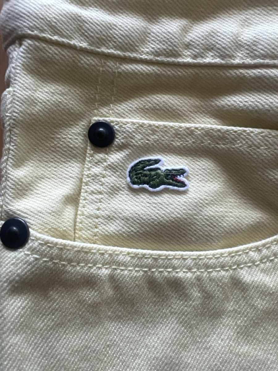 Lacoste Jeans: LACOSTE LIVE Jean taille 30 jaune  – Nuovo (secondo la descrizione) da Nyon venduto da ikel78 2