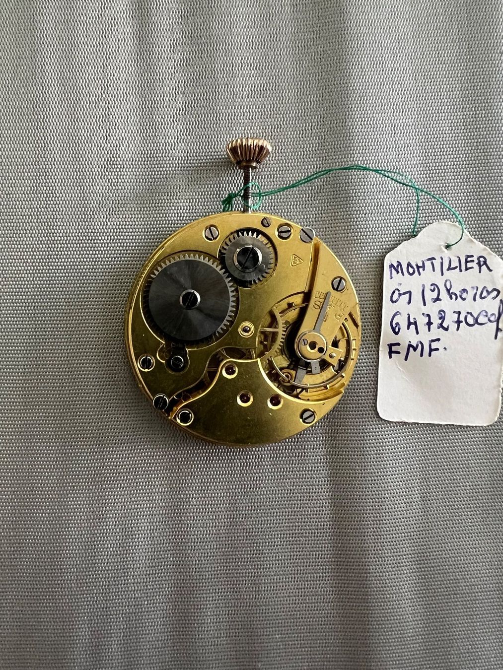Orologi: Montilier - Ancienne montre de poche à /pi – Usato da Vevey venduto da tono62 1