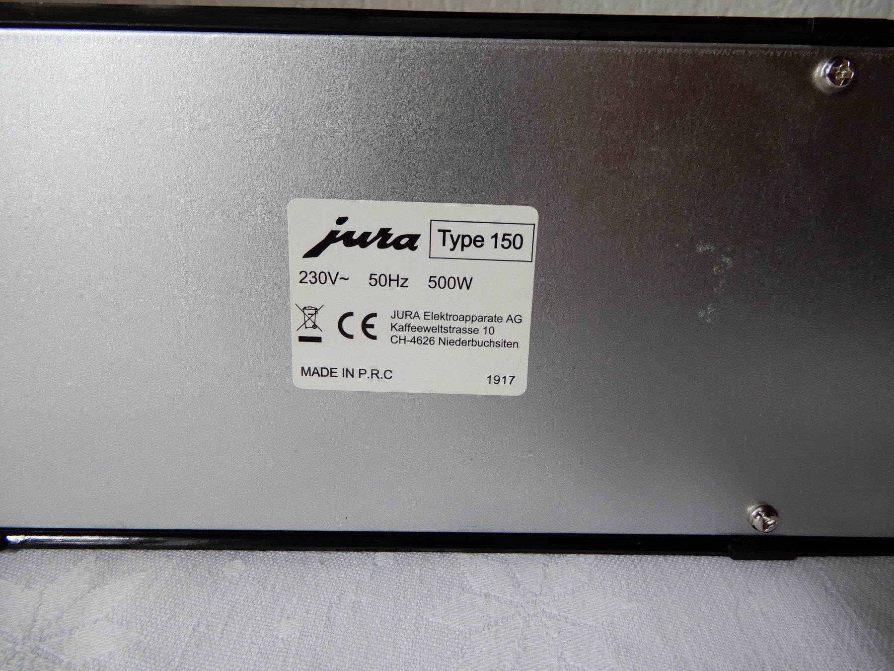 Jura Elettrodomestici da cucina: Jura Toaster Type 150 – Usato da Senèdes venduto da Mutzli52 8