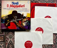 Verdi I Masnadieri Caballé Gardelli  3 LP Box ED 1 GEWASCHEN