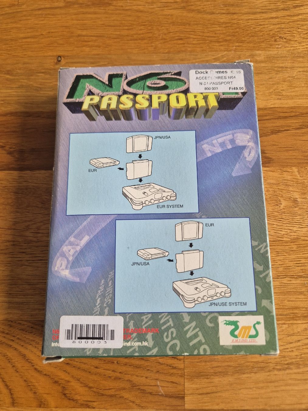 Giochi: Nintendo 64 Passport Adapter – Usato da Schenkon venduto da -Conker- 2