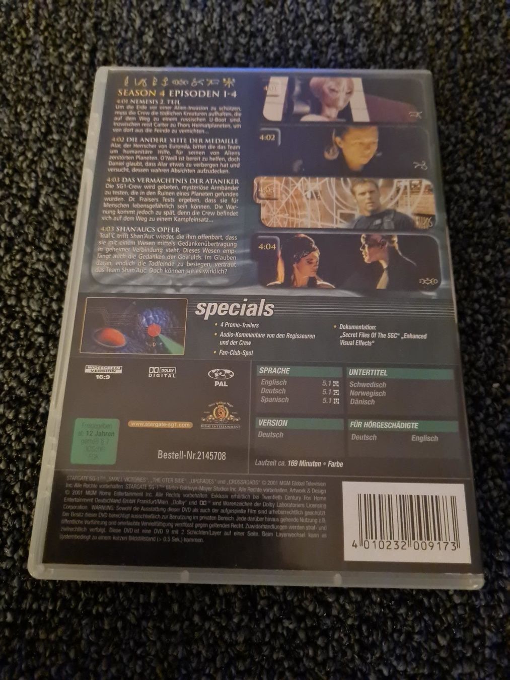 Tutti i DVDs: STARGATE ATLANTIS 14 – Usato da Ruswil venduto da jan_bxl5 1