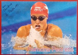 Ramona Pedretti Autogramm signiert Foto 10x15cm
