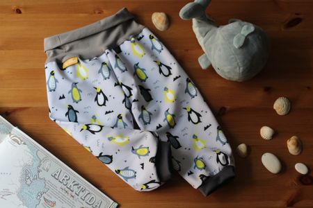 Softshellhosen HANDMADE Gr. 104/110: 4-5 Jahre *NEU*