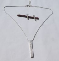 Schmuckset, Kette mit Anhänger und Ohrstecker