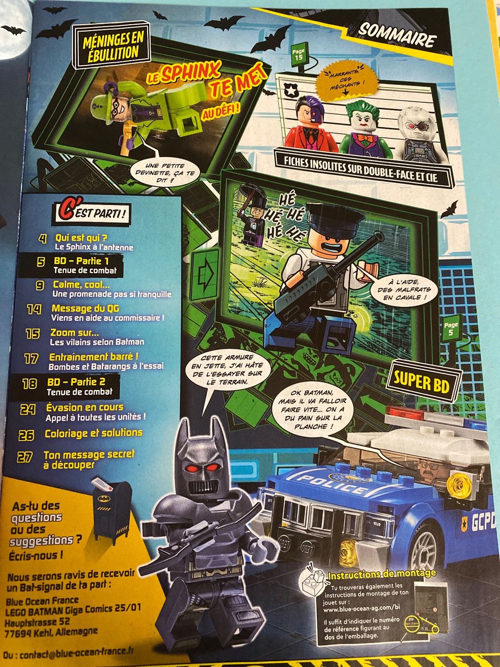 Fumetti: Lego Batman Comics N° 12 - sans jouet – Usato da Le Brassus venduto da cinema13 1