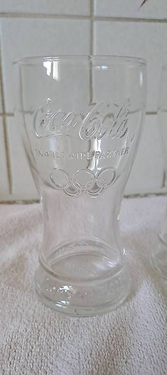 Bicchieri: 6 Coca Cola Trink-Gläser – Usato da Buttisholz venduto da Seeblick666 1