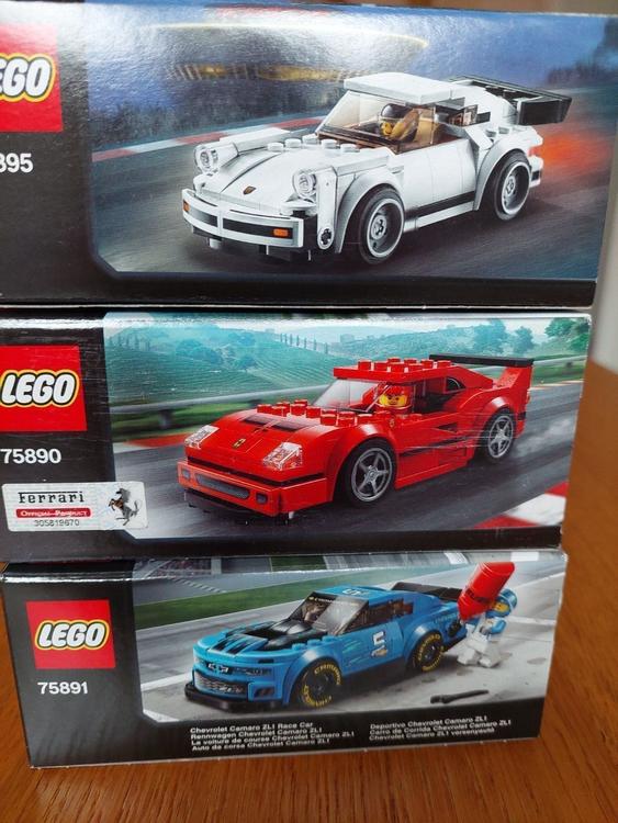 LEGO Speed Champions 75891 La voiture de course Chevrolet Camaro