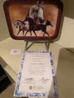 Annagburg Sammelteller "Arabisches Vollblut" Zertifikat