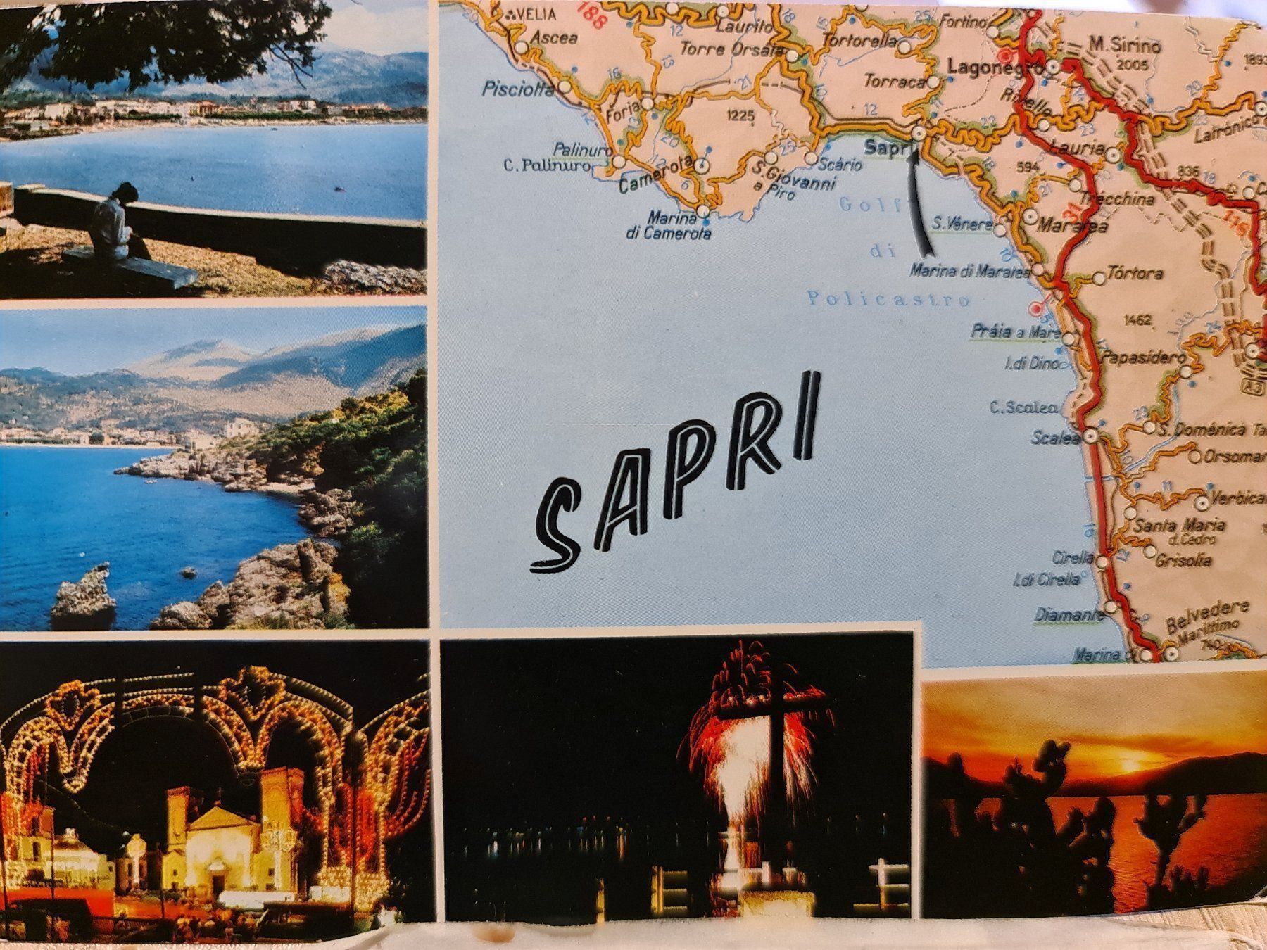 Cartoline postali: Sapri Italien – Usato da Dintikon venduto da Vexi