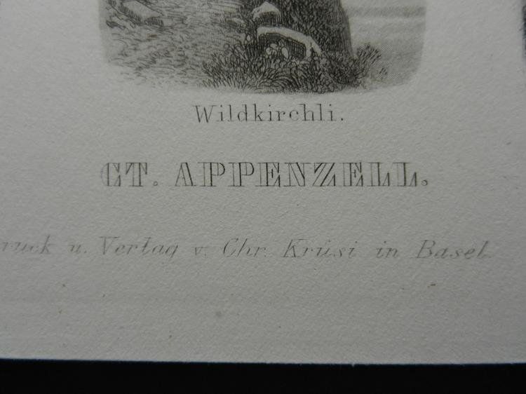 Stiche: Kanton Appenzell Souvenirblatt – Gebraucht aus Risch von Antikfee 2