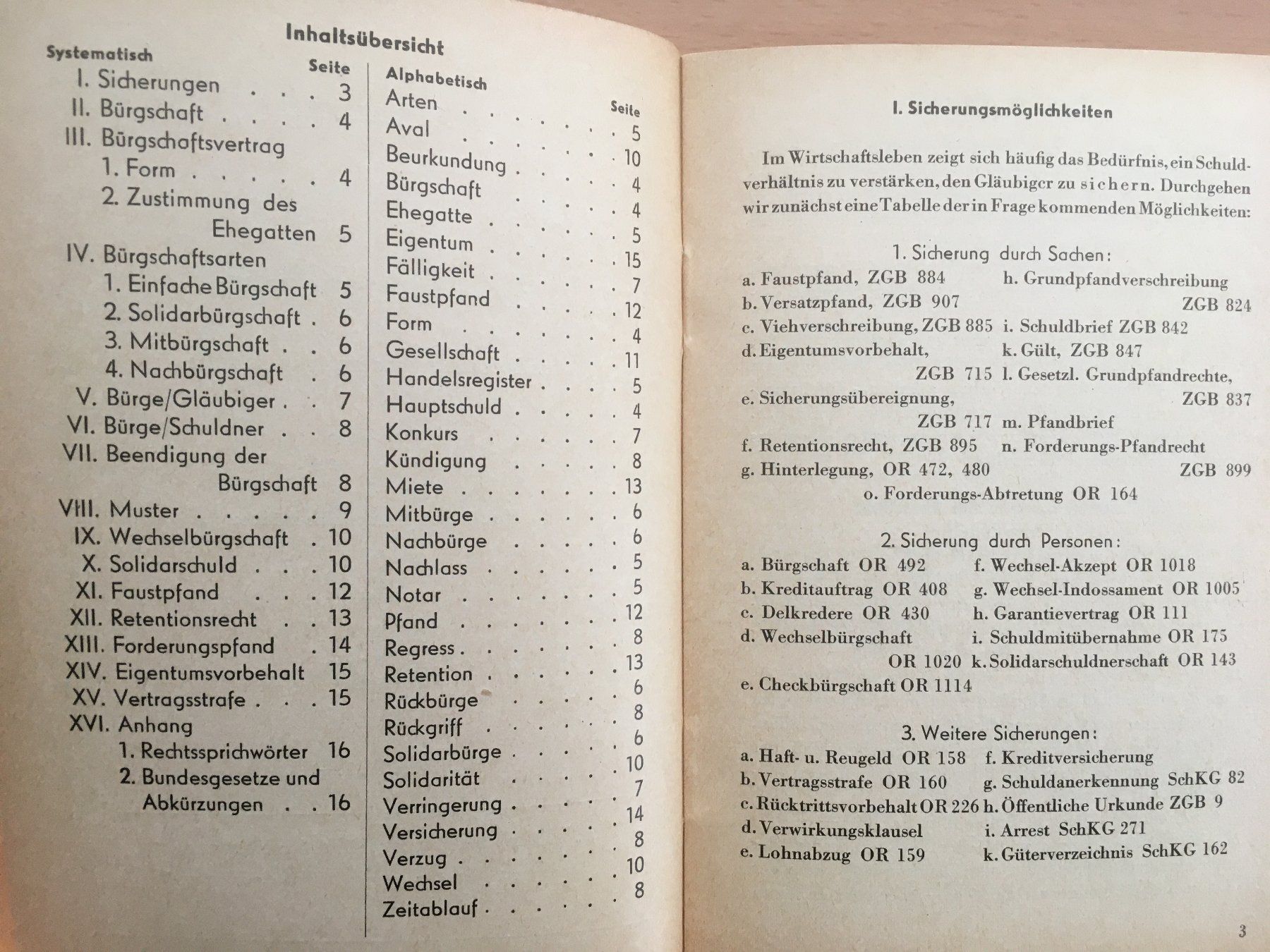 Livres: Die Bürgschaft und andere Sicherungsgeschäfte - E. Lienhart – D'occasion à Grenchen par Kogi7 1