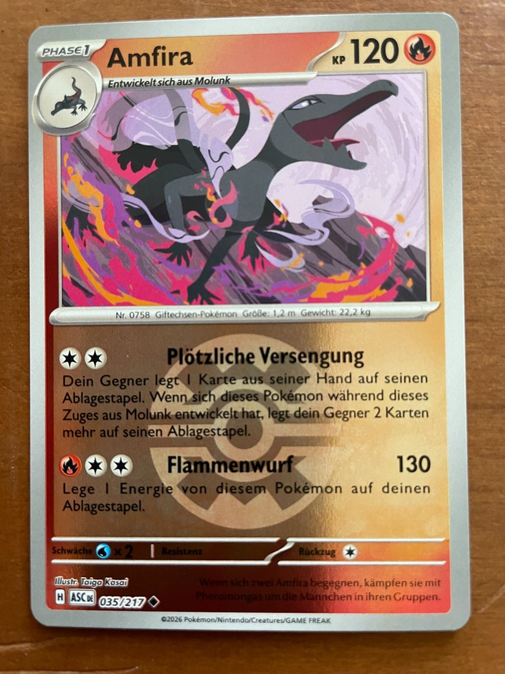 Pokémon Cartes à collectionner: Pokemon Amfira Reverse (Versand gratis) – Neuf (Voir description) à Chur par Angerson