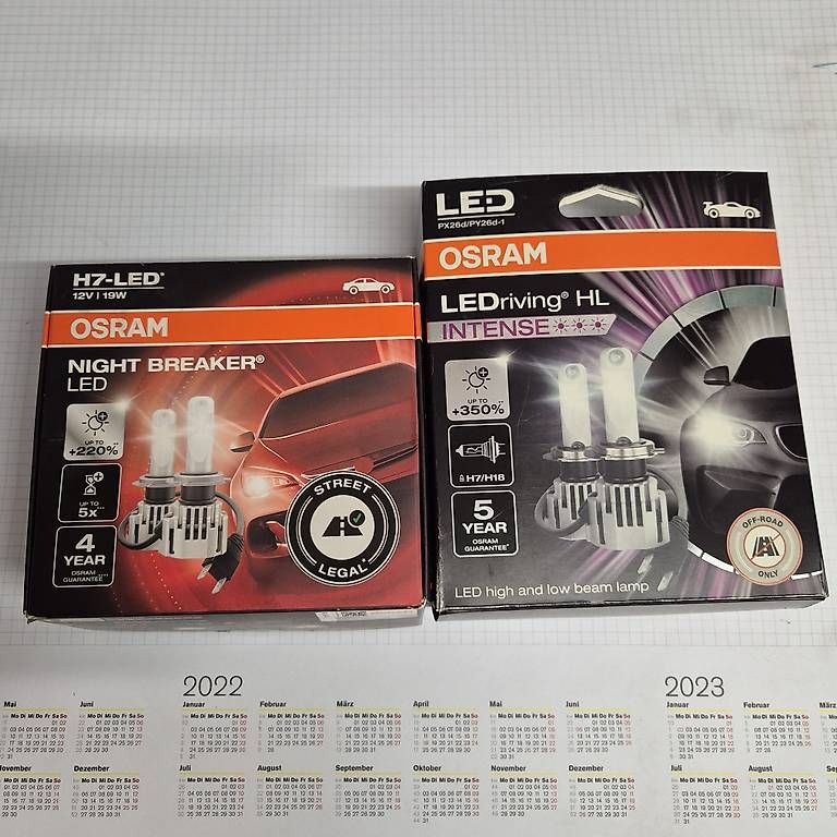 Tutti pezzi di ricambio auto: H7 Led Osram – Usato da Münchwilen TG venduto da Gearbox69