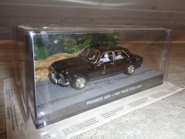 Altaya 1:43 Peugeot 504 Diorama James Bond 007