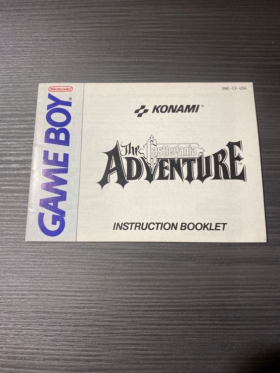 Jeu Game Boy - Castlevania: The Adventure (FAH, en loose) - Jeux vidéo