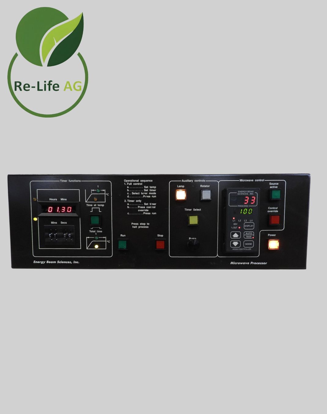 Alle Maschinen: Energy Beam Sciences | Microwave Processor – Gebraucht aus Reinach BL von Re-LifeAG_Labor 1