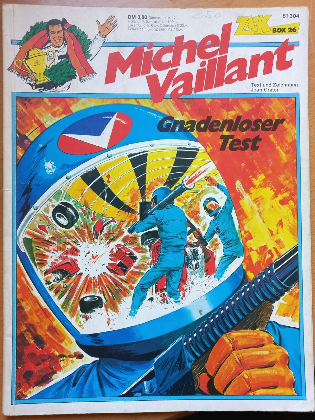Fumetti: Comic - Michel Vaillant - Gnadenloser Test – Usato da Niederuzwil venduto da lubimaja
