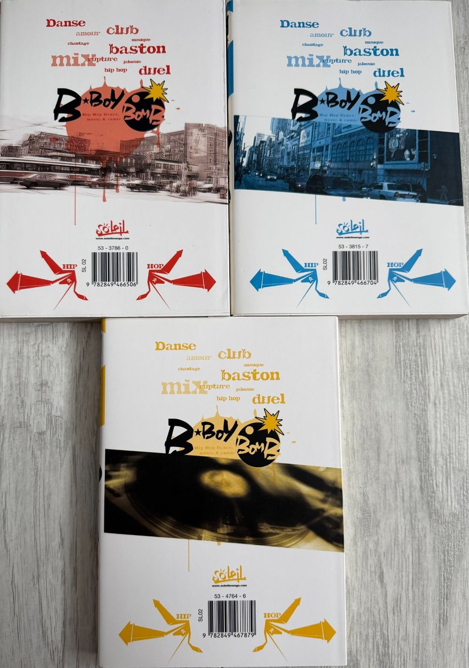 BD: Manga -  B-BoY BomB 1 à 6 -  série terminée – Neuf (Voir description) à Geneveys-Coffrane par Momoali 1