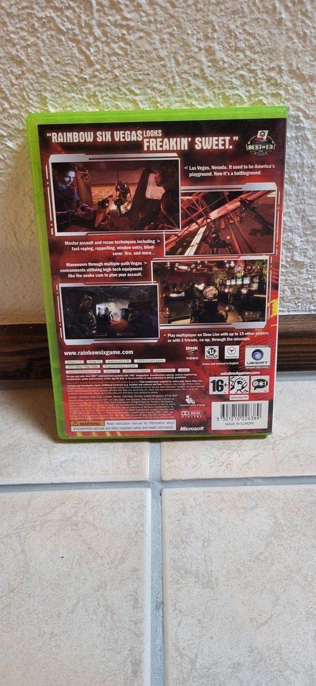 Microsoft Spiele: Xbox 360 Spiel - Rainbow Six Vegas – Gebraucht aus Münsingen von Heroism2010 1