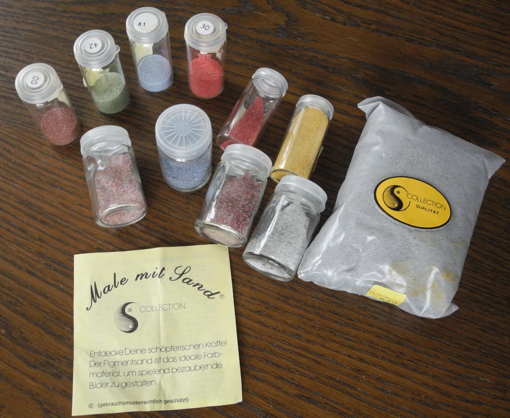 Kit bricolage: Sand für Sandmalbilder – Usato da Güttingen venduto da romli