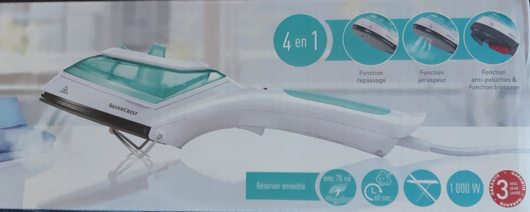 Ferri da stiro: Dampfbürste mit Dampfstosstaste - statt Bügeleisen – Nuovo e nell'imballaggio originale da Arch venduto da Drosselbart 3