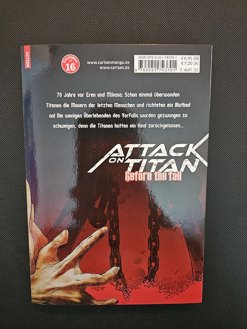 Fumetti: Attack on Titan: Before the Fall Manga, Band 1 & 2 – Nuovo (secondo la descrizione) da Rudolfstetten venduto da KingArabi 2
