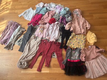👧 Großes Mädchen-Kleiderpaket Gr. 92/98
