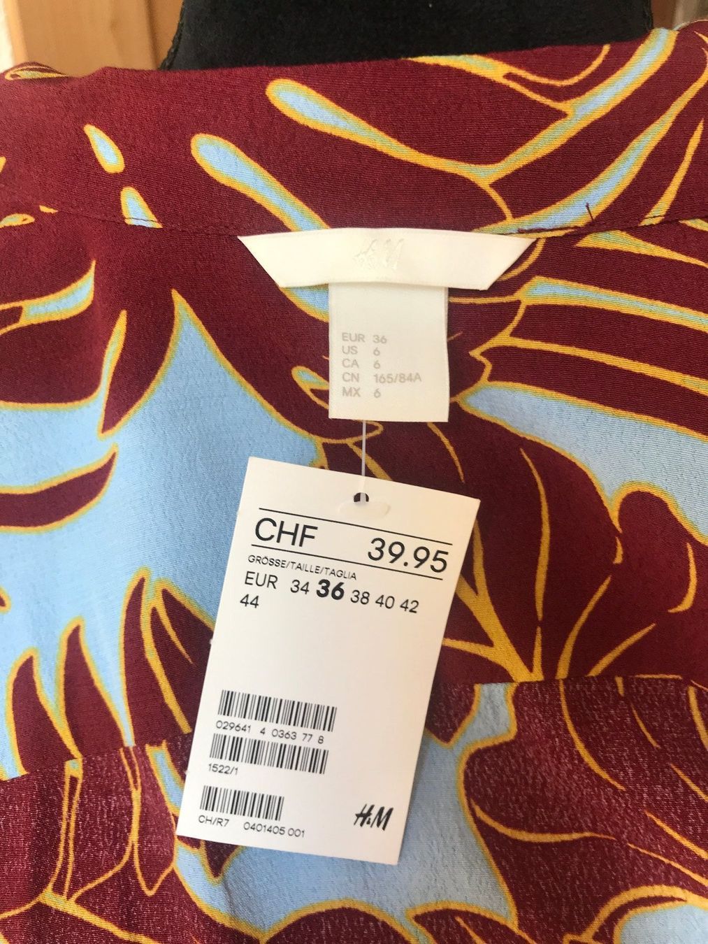 H&M Camicette: eyecatcher: Bluse von H&M, Gr. 36 NEU! – Nuovo e nell'imballaggio originale da Gümmenen venduto da FelizitasHermann 3