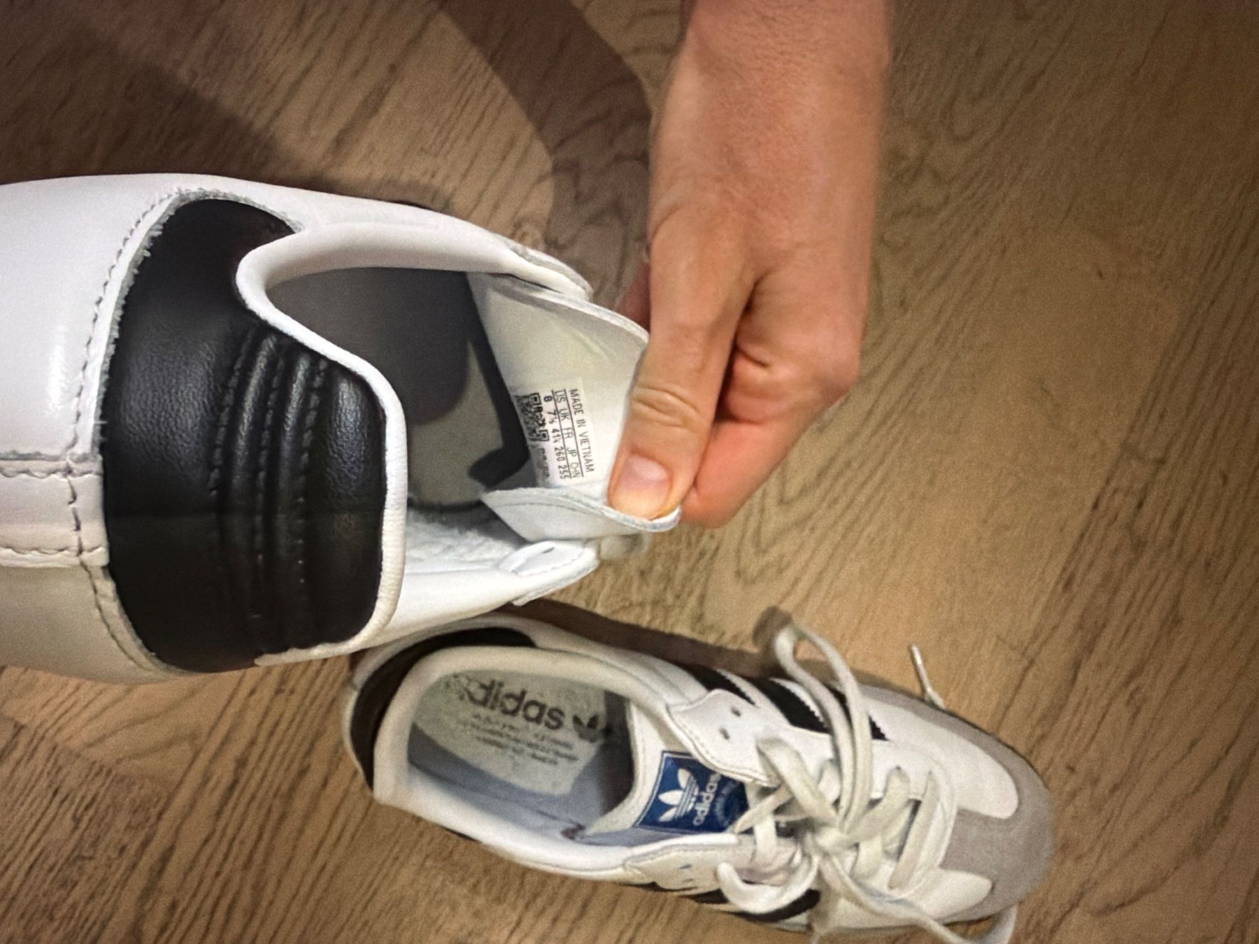 Adidas Scarpe da uomo: Adidas Samba Sneaker Weiss Grau – Nuovo (secondo la descrizione) da Hettlingen venduto da blu_tb6z 5