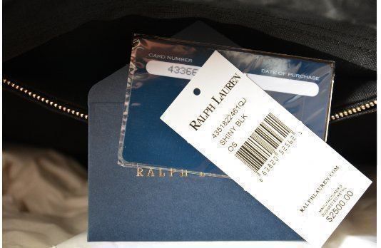 Ralph Lauren Borse da donna: Sac à main Ralph Lauren noir – Nuovo e nell'imballaggio originale da Barberêche venduto da Carrela 3