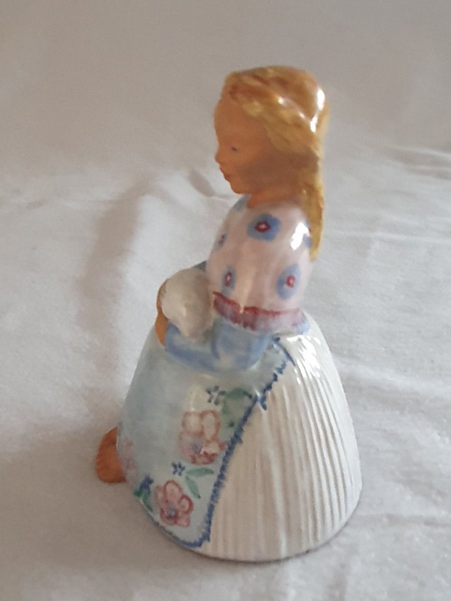 Statuette: Wunderschönes handgefertigtes Mädchen aus Ton / Ton - Figur – Usato da Abtwil AG venduto da MaVo.0710 4