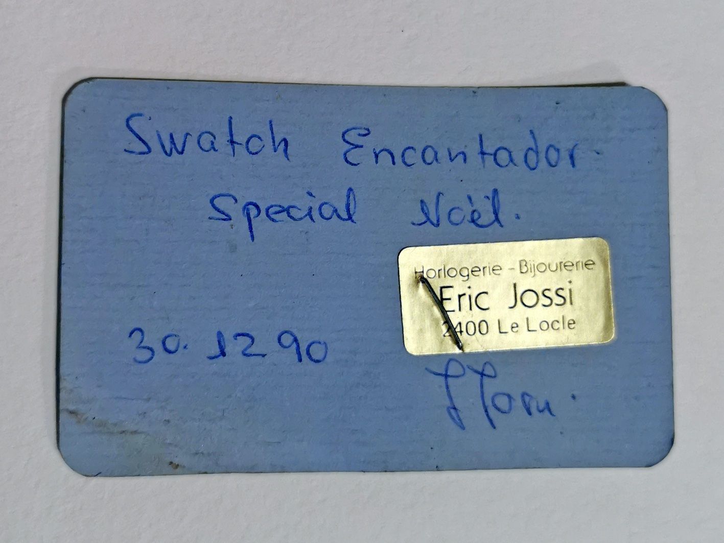Swatch Uhren: Swatch Encantador Edition Limitée 1990 – Gebraucht aus La Chaux-du-Milieu von Jbv 2