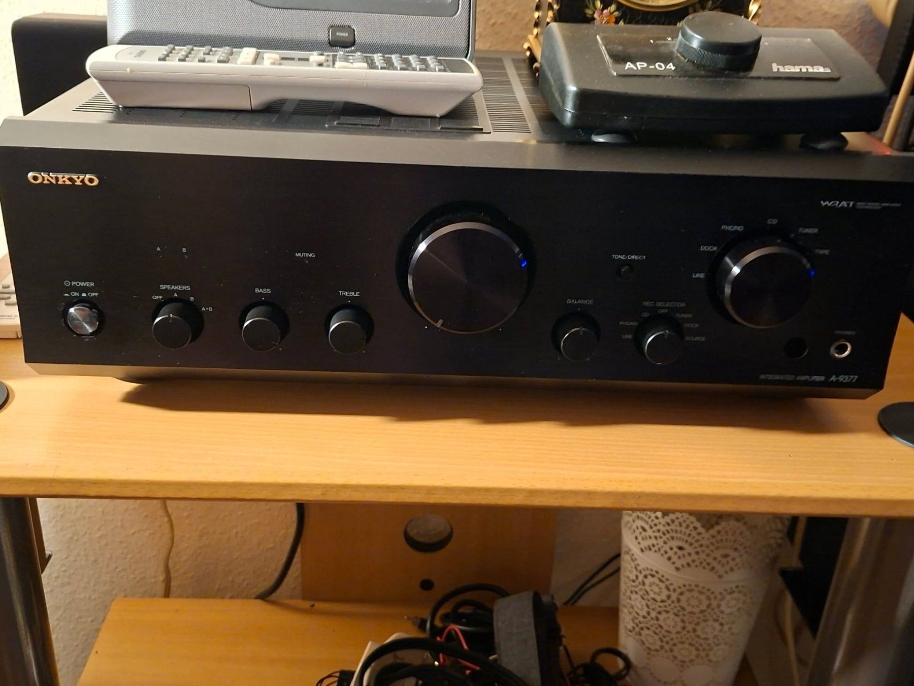Onkyo Amplificatori: Onkyo A-9377 Stereo-Vollverstärker, – Usato da Wittenbach venduto da Nostalgie1965 2