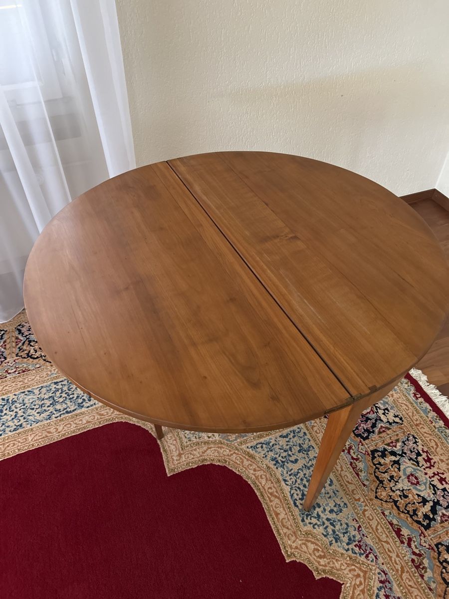 Tavoli: Biedermeier Demi lune Kirschbaum – Usato da Bonstetten venduto da Ebano- 2