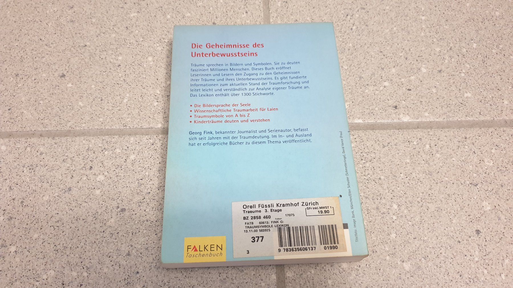 Livres: Traumsymbole - Lexikon – D'occasion à Stäfa par Supertramp73 1