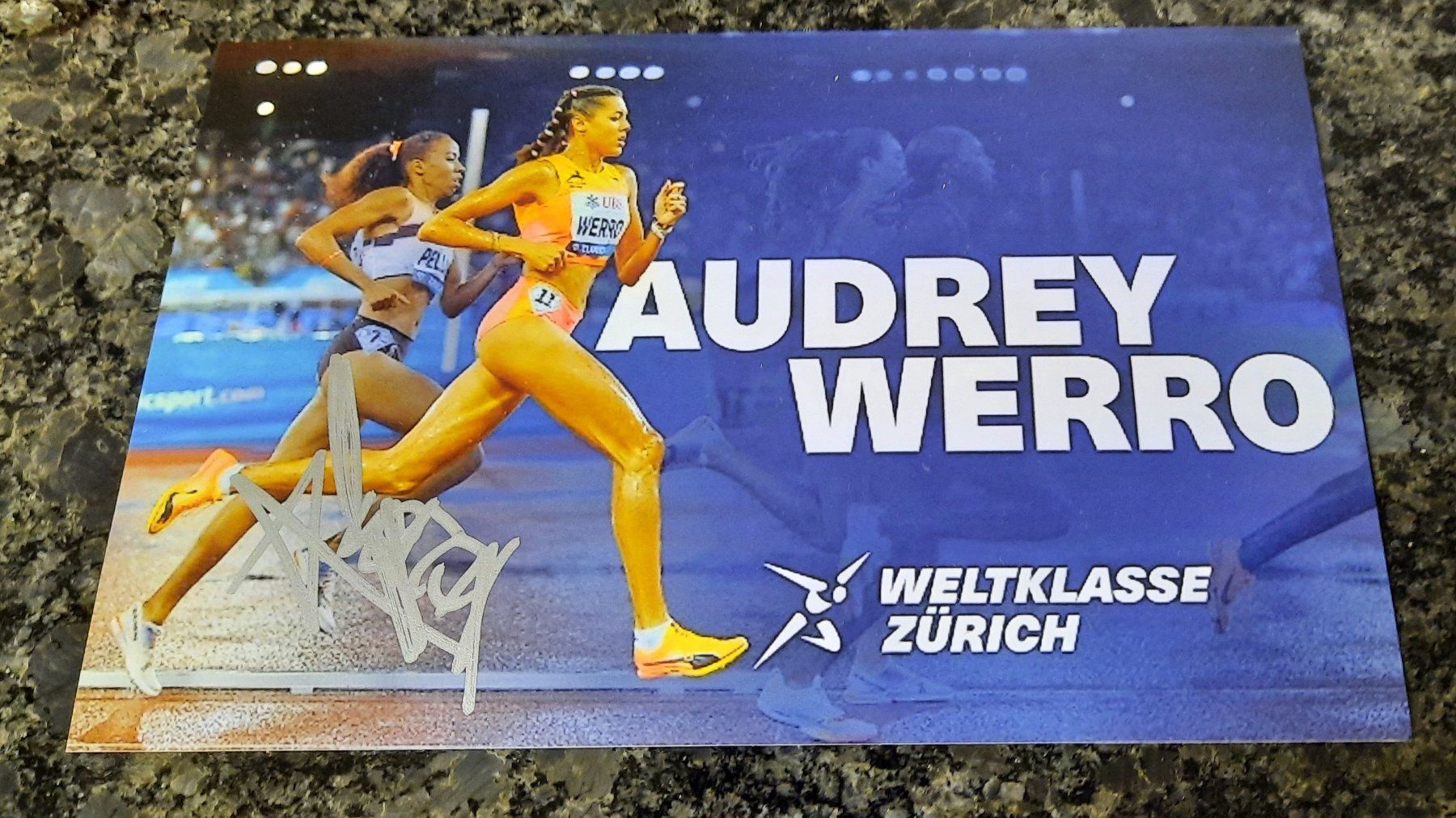 Autogramme: Autogramm Audrey Werro – Gebraucht aus Schmerikon von Olympia04