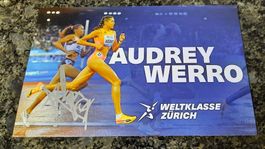 Autogramm Audrey Werro