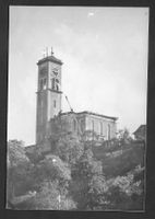 Thalwil Kirche nach dem Brand
