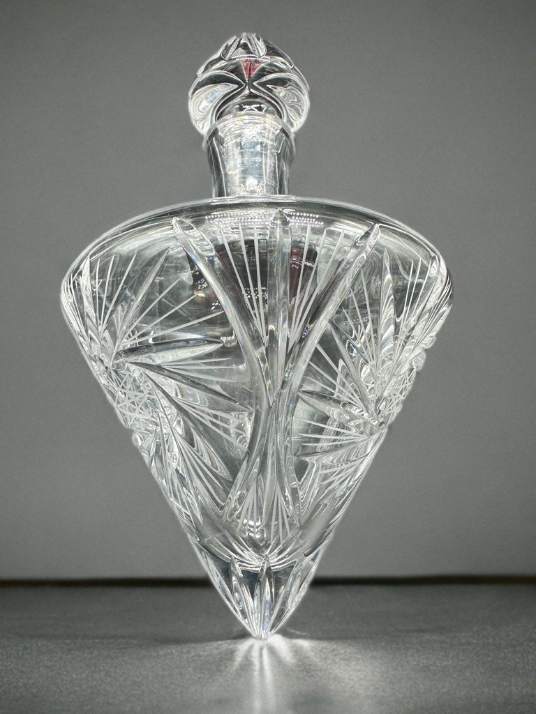 Caraffe: Crystal Side Laying Ships Decanter – Usato da Villmergen venduto da JacRon 1