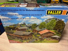 Faller H0 1:87 Gebäudebausätze HO Sommer in den Bergen