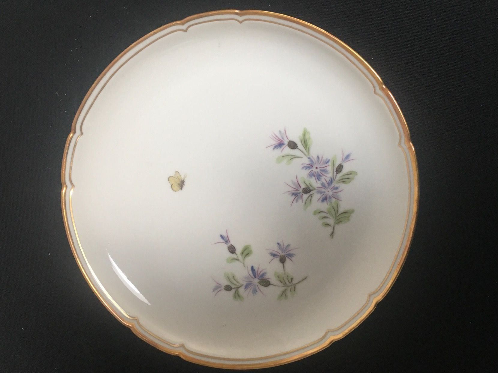 Servierplatten: Langenthal Kornblumenteller von 1950 – Gebraucht aus Basel von citystore