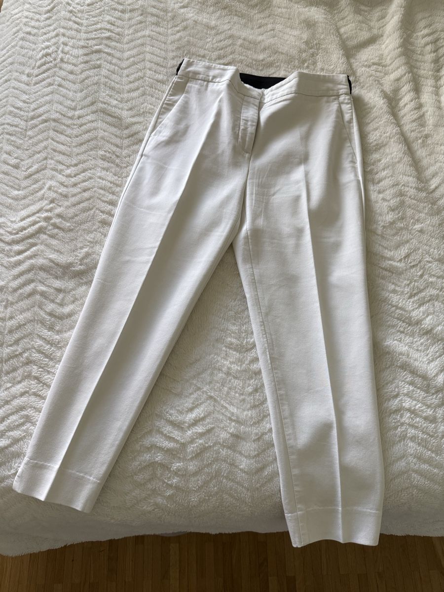 Hosen: Pantalon classique Zara blanc L – Gebraucht aus Genève von van_yjj2