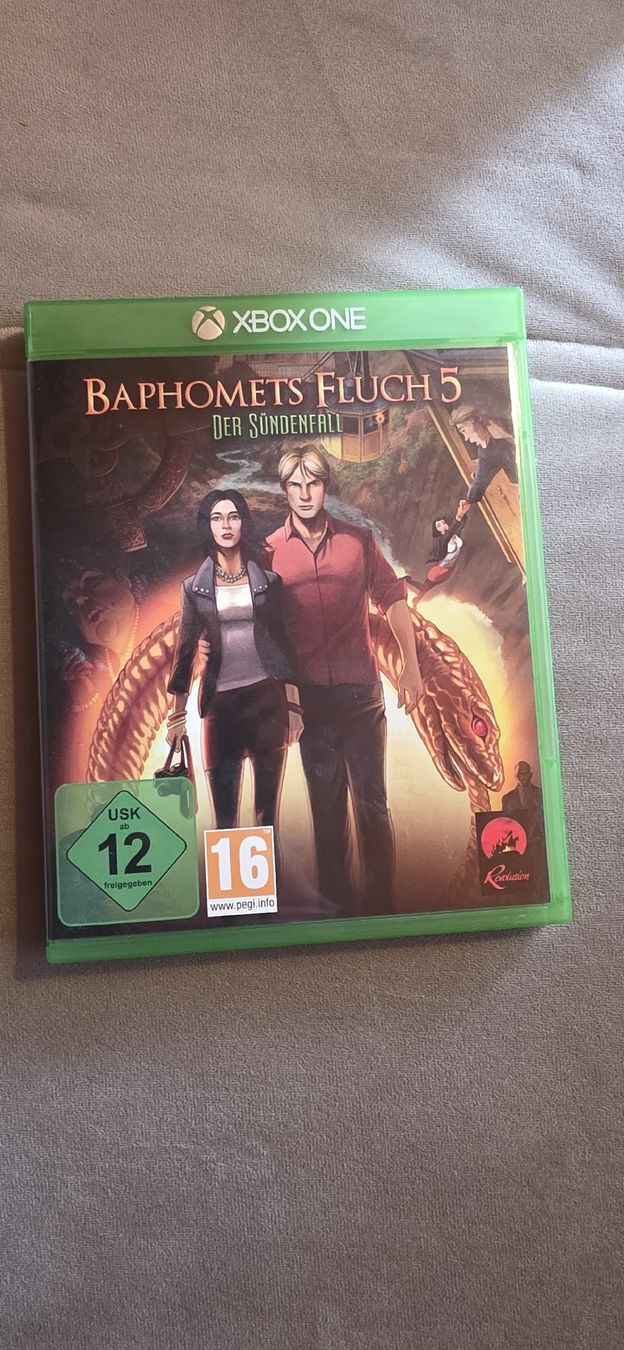 Spiele: Baphomets Fluch 5 - Der Sündenfall - Xbox One - – Gebraucht aus Obermumpf von chr_675z