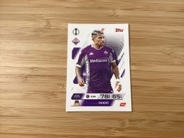 Topps Match Attax Card - Dodo - ACF Fiorentina