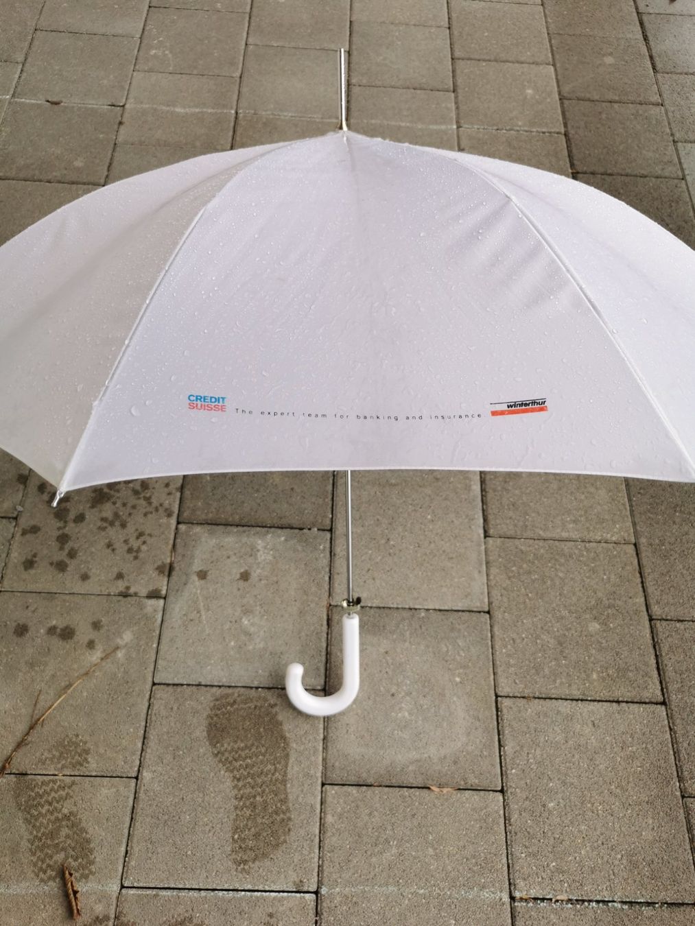 Ombrelli: Rarität Regenschirm CS - Winterthur – Usato da Kollbrunn venduto da sos-pc-teams 1