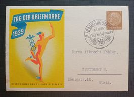 Deutsches Reich REICHSBUND DER PHILATELISTEN 1939