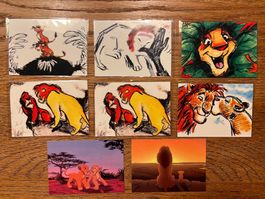 TCG Sammelkarten mit Album (LionKing, HarryPotter, StarWars)